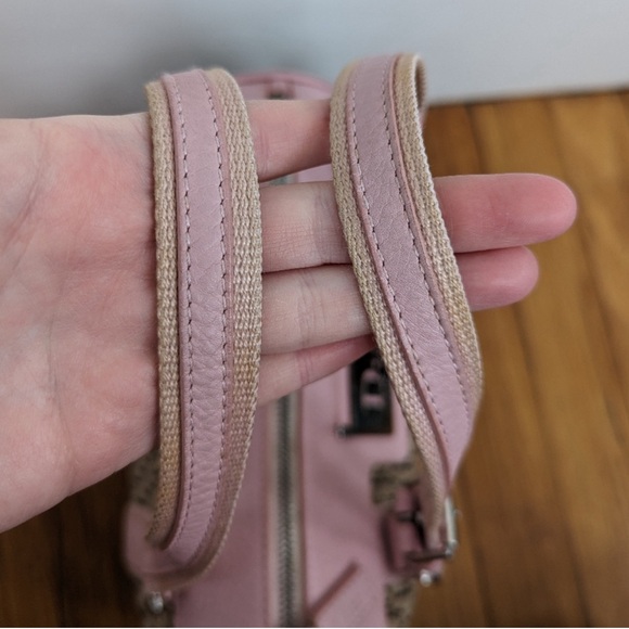 Baby pink Christian Dior Trotter Hand bag - Picture 14 of 16